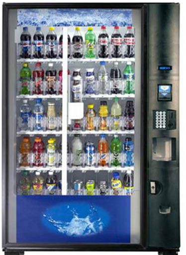 Dixie Narco Bev Max 4 Dn5800 Glass Front Soda Vending Machine Used Refurbished